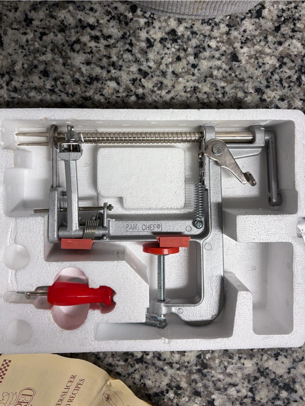 Apple Peeler Corer Slicer Box